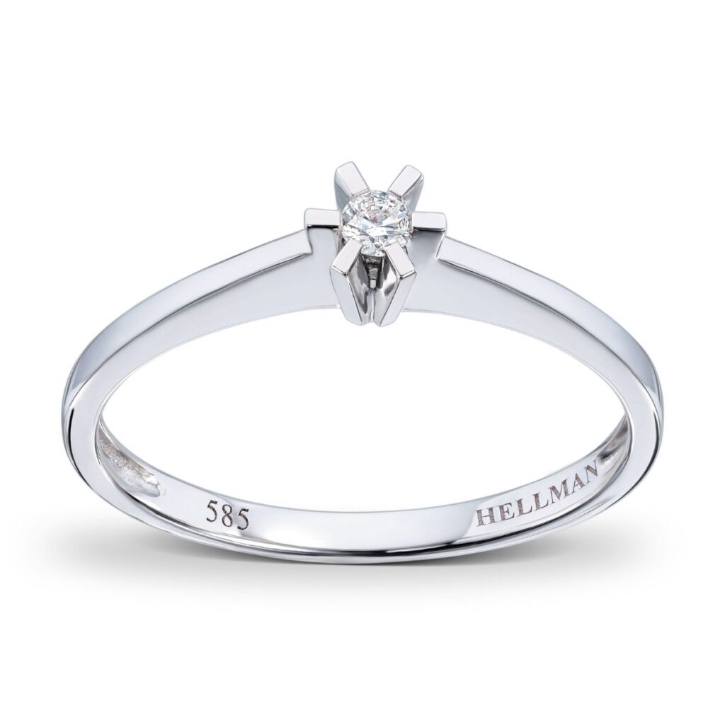 ENSTENS DIAMANTRING 0.05CT TW.SI