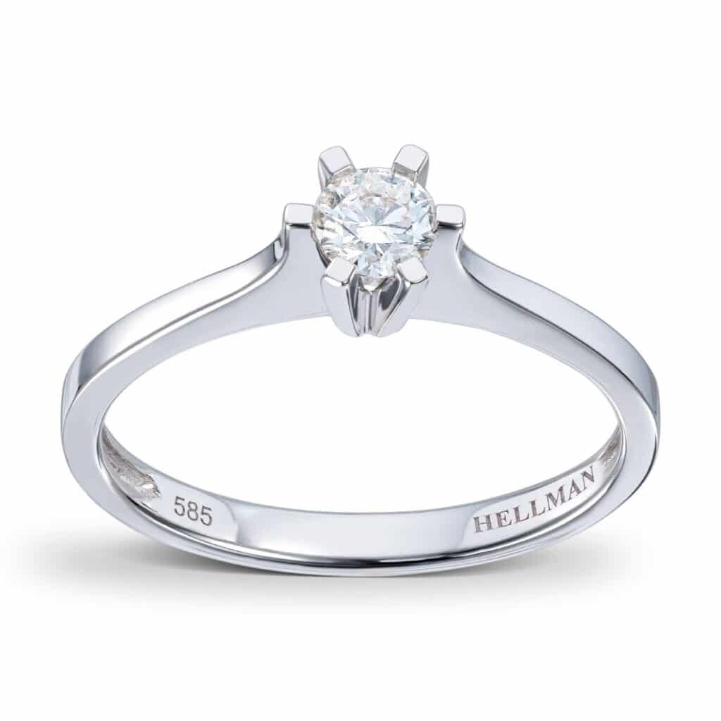 DIAMANTRING 1 STEN 0.25CT TW.SI