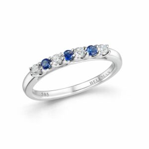 RING SAFIRER & DIAMANTER