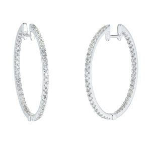 ØREINGER DIAMANT 0.76CT