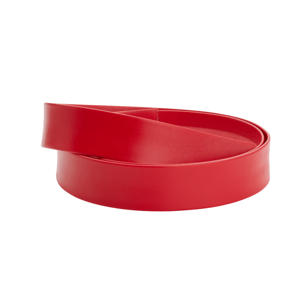 SKINNLIST 4 CM RØD
