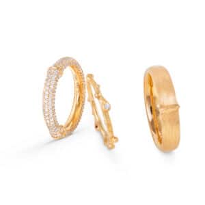 OLE LYNGGAARD RING NATURE PAVÉ