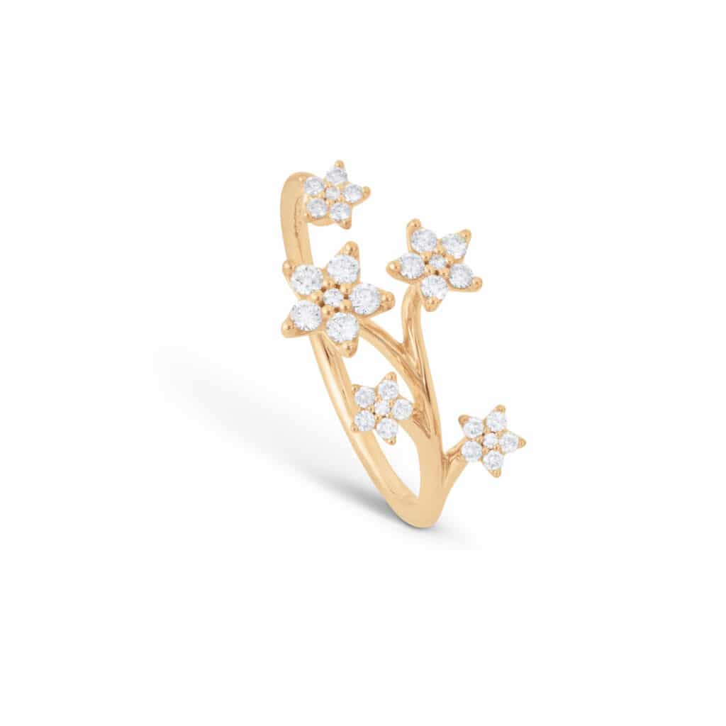OLE LYNGGAARD RING SHOOTING STARS