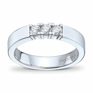 ALLIANSERING 3 X 0.10CT