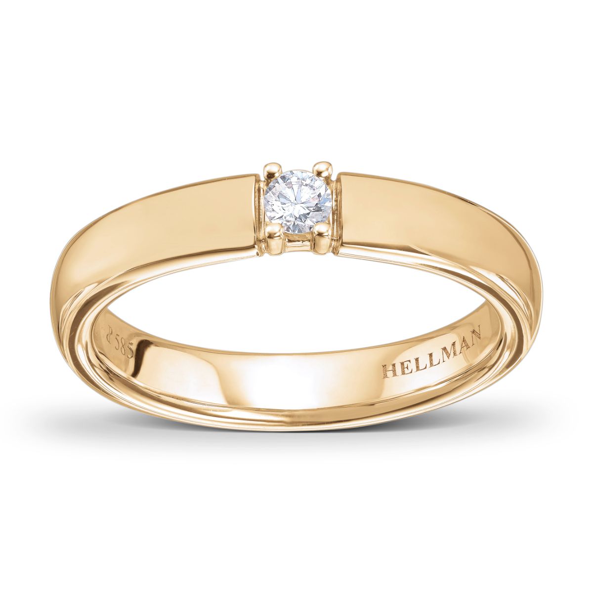 ALLIANSERING 1 X 0.10CT
