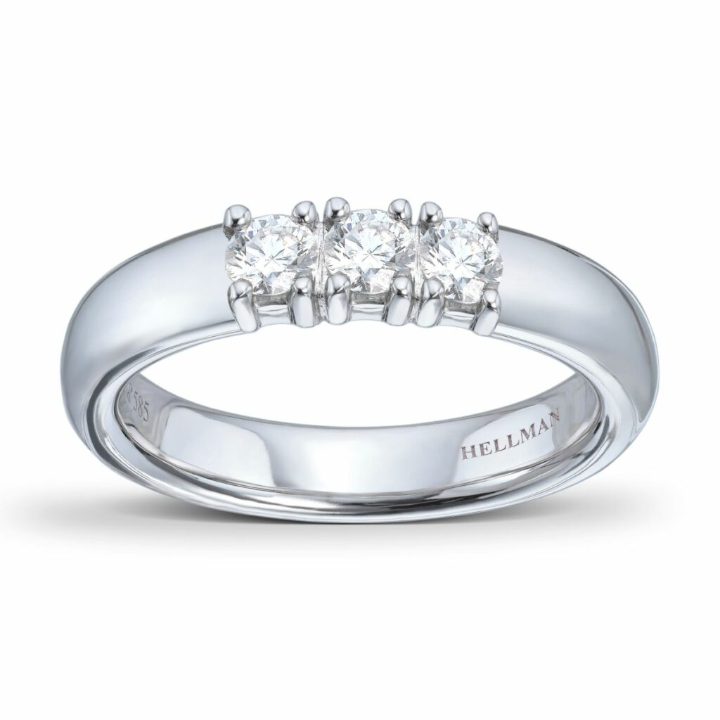 ALLIANSERING 3 X 0.15CT
