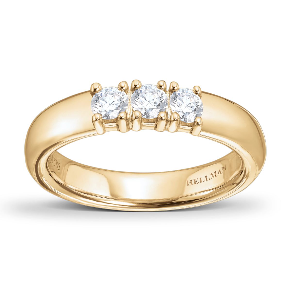 Rund 0,15ct 3 stk 1 73348 YG