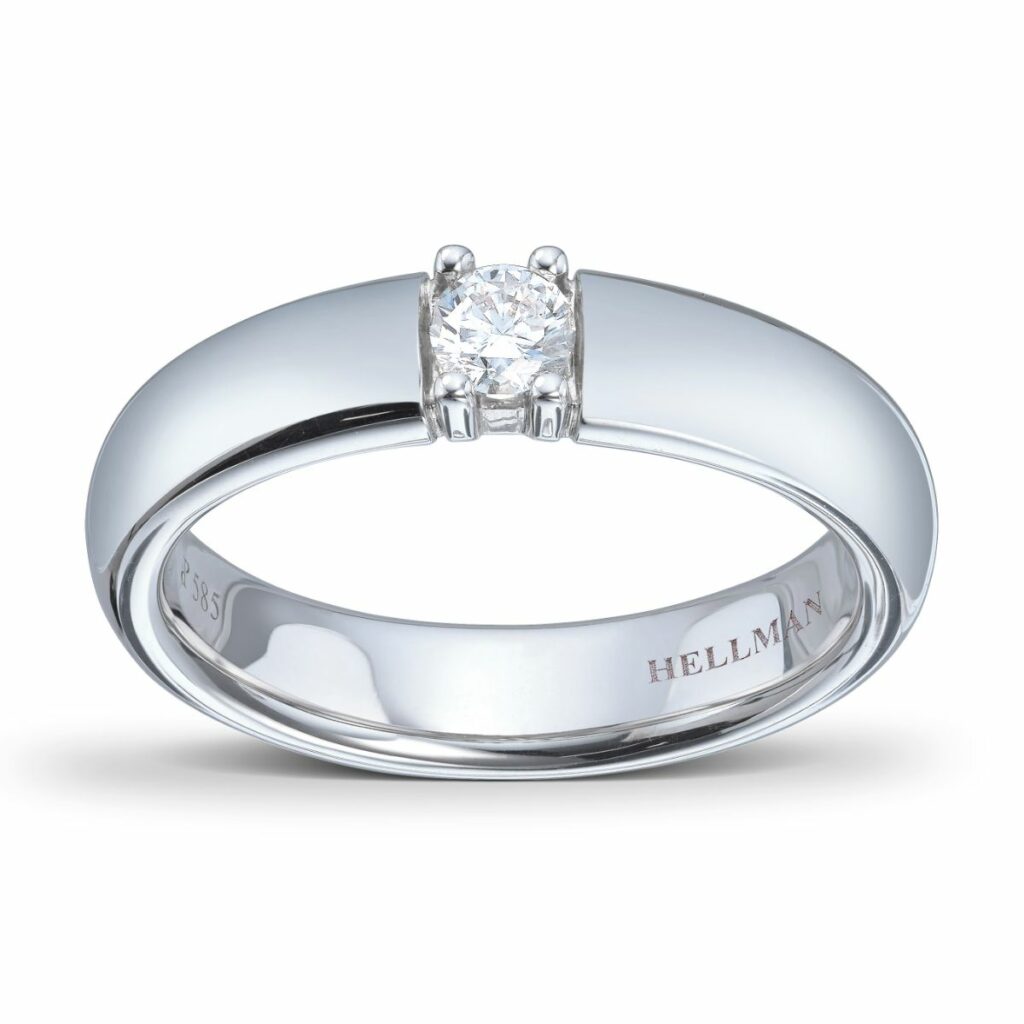 ALLIANSERING 1 X 0.20CT