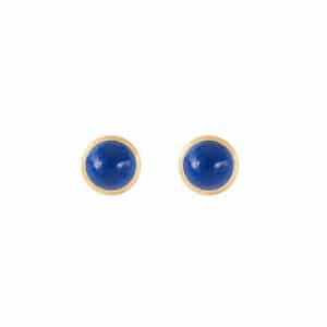 OLE LYNGGAARD ØREDOBBER LOTUS LAPIS LAZULI
