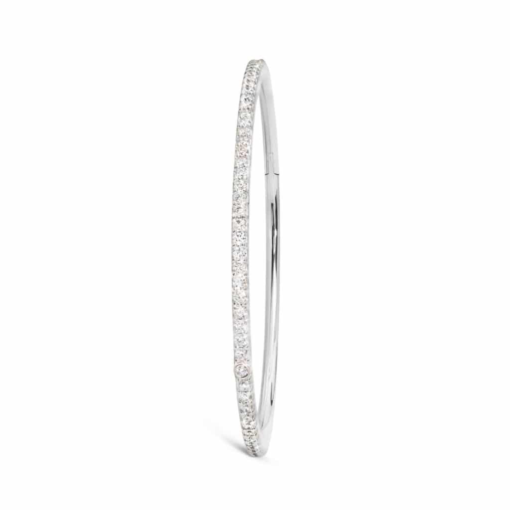 OLE LYNGGAARD ARMRING LOVE BANDS HVITTGULL