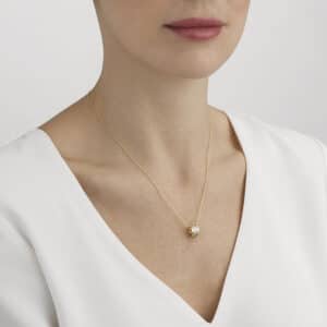 GEORG JENSEN SMYKKE FUSION MED ANHENG OG DIAMANTER