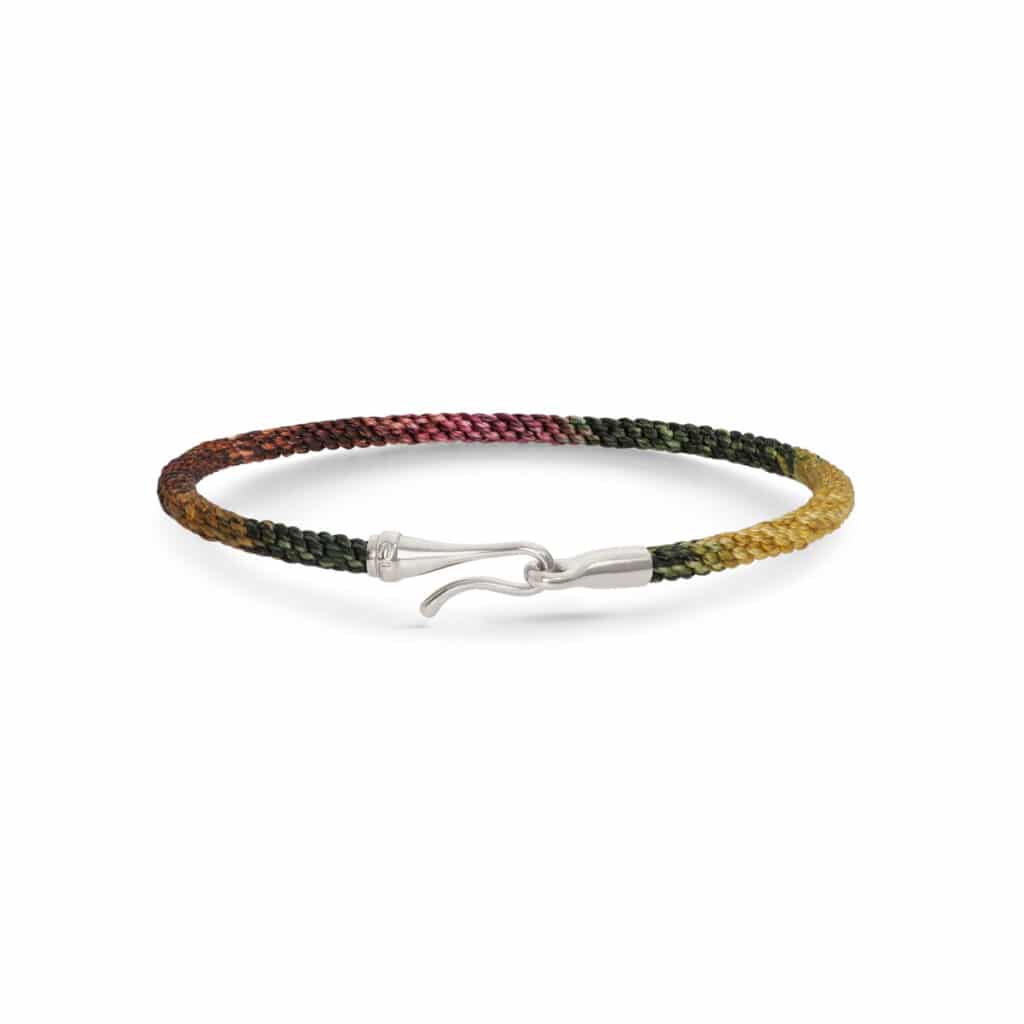 OLE LYNGGAARD ARMBÅND LIFE PLUM SØLV