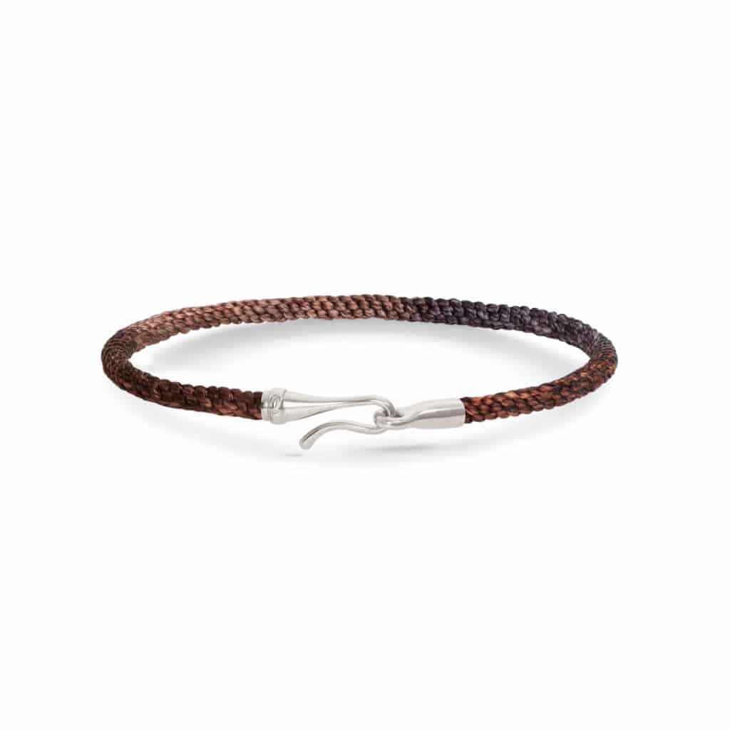 OLE LYNGGAARD ARMBÅND LIFE VELVET SØLV