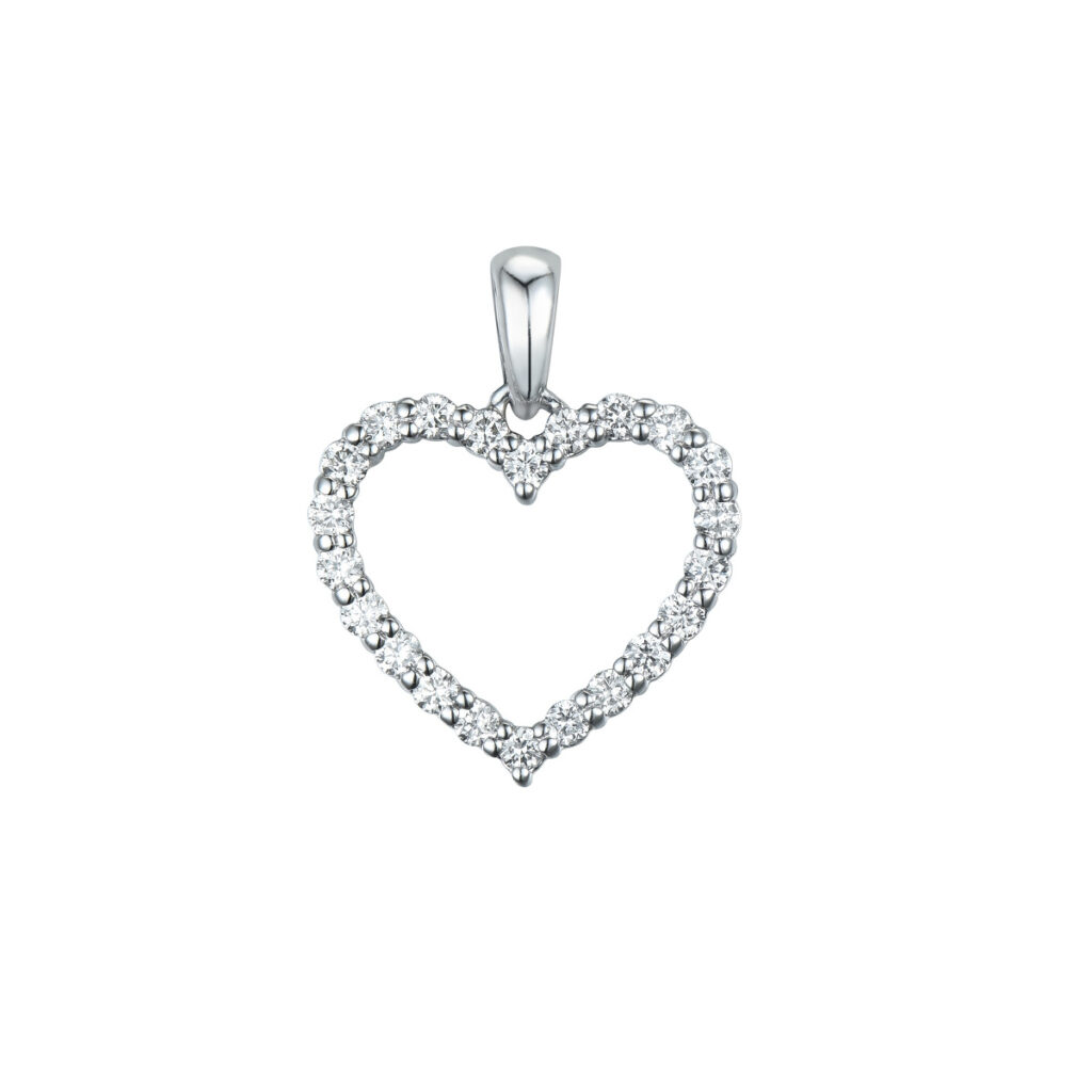 DIAMANTHJERTE ANHENG 0.25CT