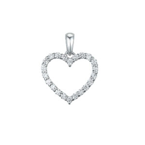 DIAMANTHJERTE ANHENG 0.25CT