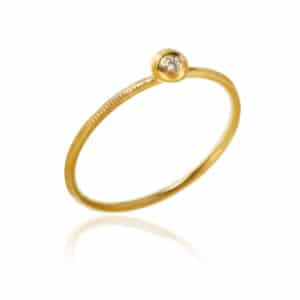 DULONG RING DELPHIS NR 2 MED DIAMANT