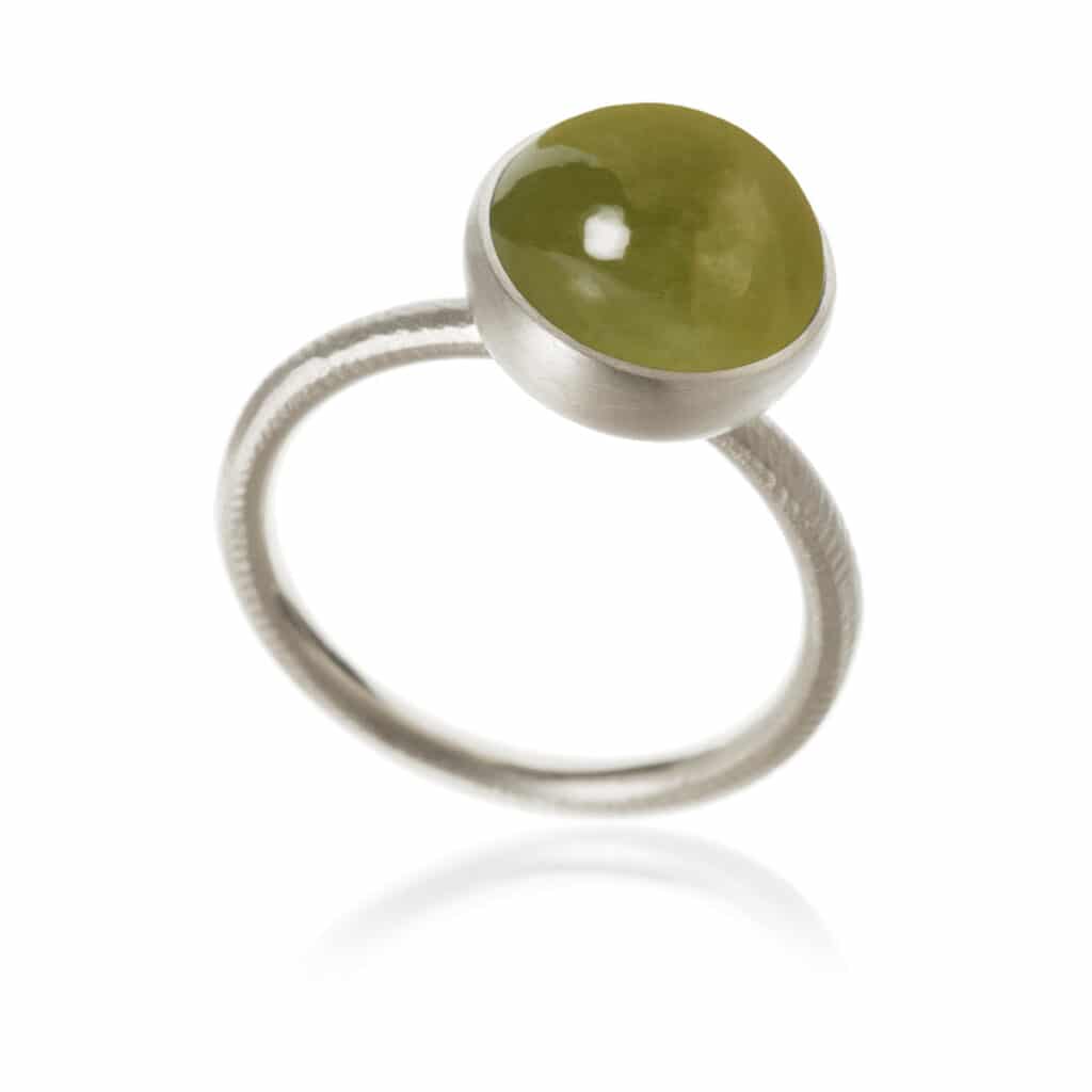 DULONG RING PACIFIC VESUVIAN SØLV STOR