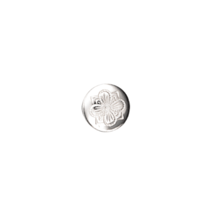 KNAPP 16 MM HVIT