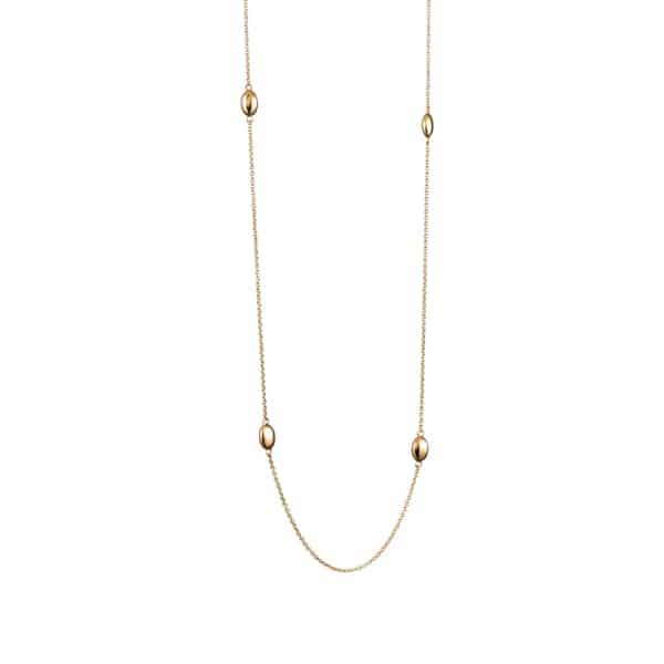 EFVA ATTLING KJEDE LOVE BEAD LONG GULL