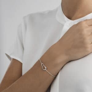 GEORG JENSEN ARMBÅND OFFSPRING SØLV