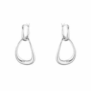 GEORG JENSEN ØREDOBBER OFFSPRING SØLV