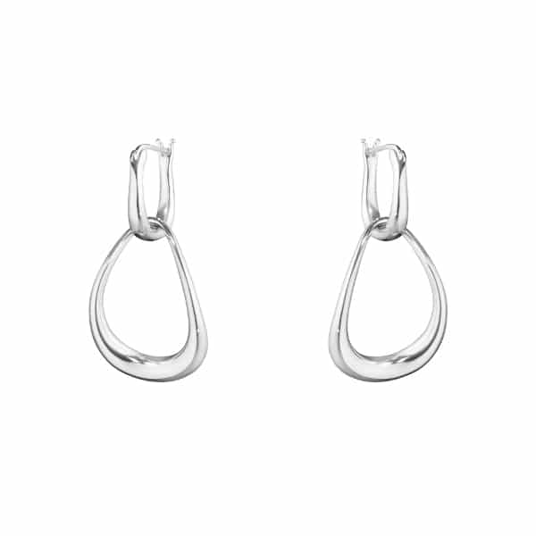 GEORG JENSEN ØREDOBBER OFFSPRING SØLV