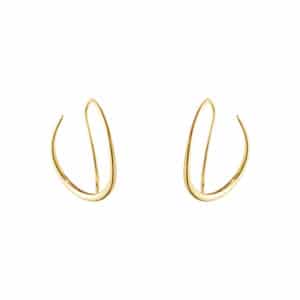 GEORG JENSEN ØREDOBBER OFFSPRING GULL