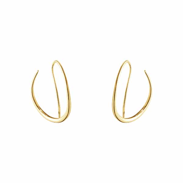 GEORG JENSEN ØREDOBBER OFFSPRING GULL