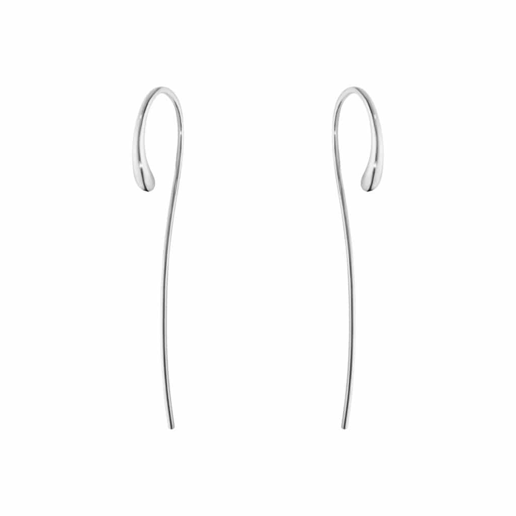 GEORG JENSEN ØREDOBBER MERCY SØLV