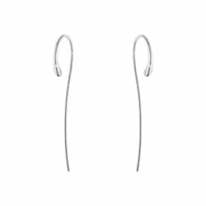 GEORG JENSEN ØREDOBBER MERCY SØLV