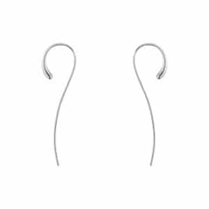 GEORG JENSEN ØREDOBBER MERCY SØLV