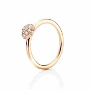 EFVA ATTLING RING LOVE BEAD DIAMOND
