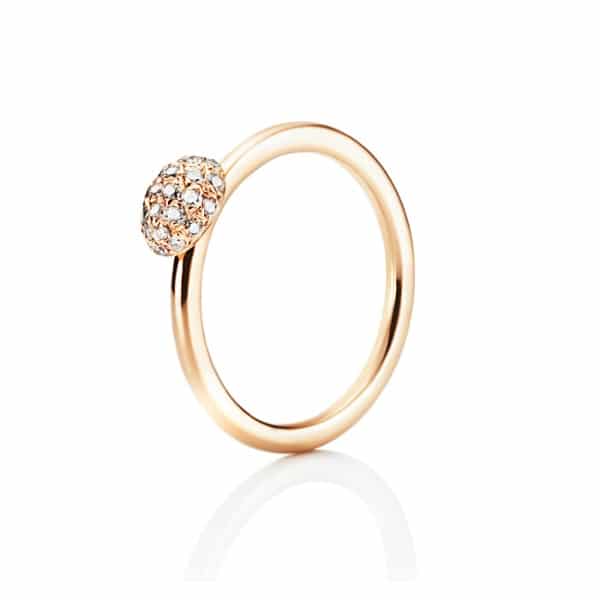 EFVA ATTLING RING LOVE BEAD DIAMOND