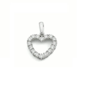 DIAMANTHJERTE ANHENG 0.50CT