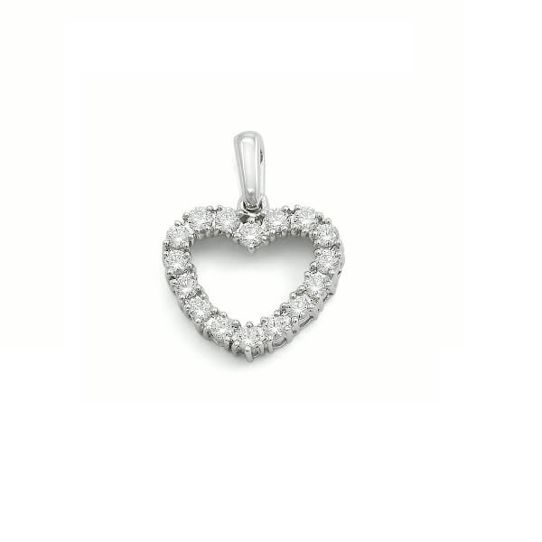 DIAMANTHJERTE ANHENG 0.50CT