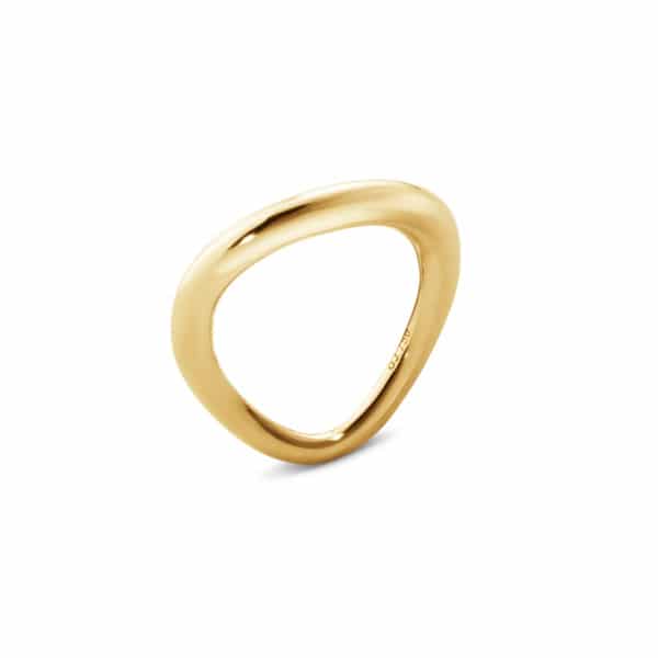 GEORG JENSEN RING OFFSPRING GULTGULL
