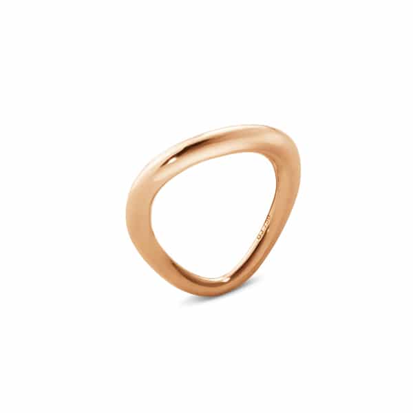 GEORG JENSEN RING OFFSPRING ROSEGULL