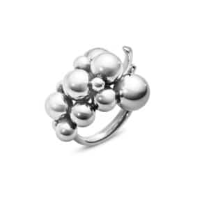 GEORG JENSEN RING MOONLIGHT GRAPES SØLV