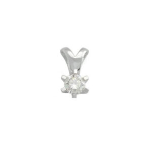 ENSTENSANHENG HVITTGULL DIAMANT 0.25 ct Tw.si