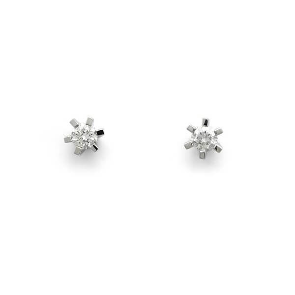 ENSTENSØREDOBBER HVITTGULL DIAMANT 0.30 ct Tw.si