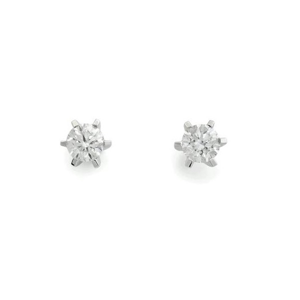 ENSTENSØREDOBBER HVITTGULL DIAMANT 0.50 ct Tw.si