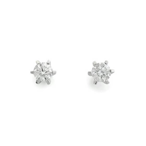 ENSTENSØREDOBBER HVITTGULL DIAMANT 0.60 ct Tw.si