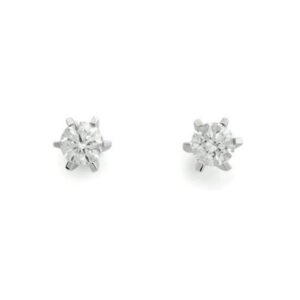 ENSTENSØREDOBBER HVITTGULL DIAMANT 1.00 ct Tw.si