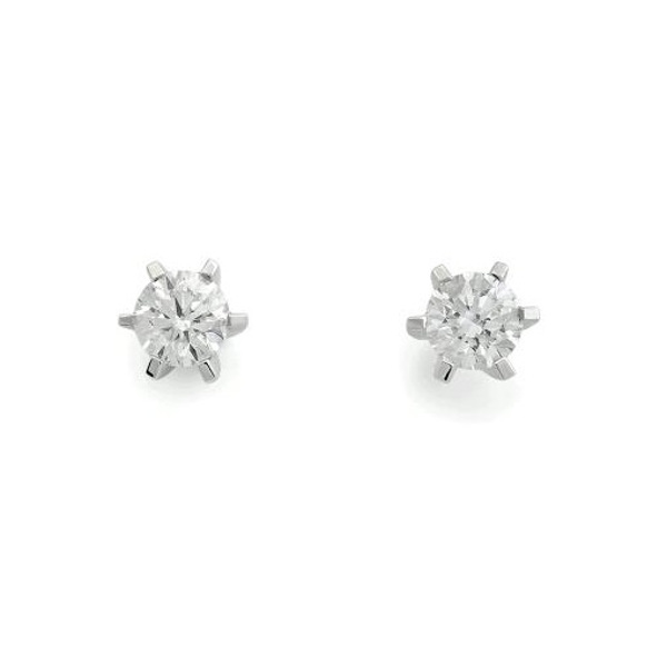 ENSTENSØREDOBBER HVITTGULL DIAMANT 1.00 ct Tw.si