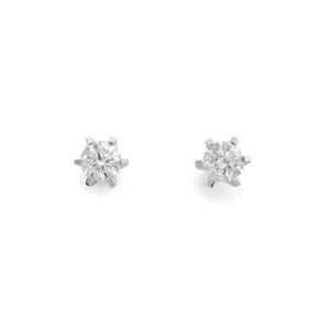 ENSTENSØREDOBBER HVITTGULL DIAMANT 0.40 ct Tw.si