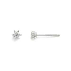 ENSTENSØREDOBBER HVITTGULL DIAMANT 0.15 ct Tw.si