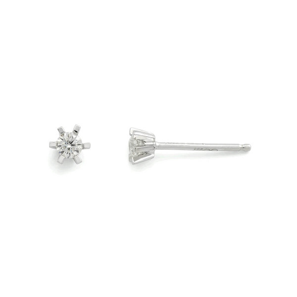 ENSTENSØREDOBBER HVITTGULL DIAMANT 0.15 ct Tw.si