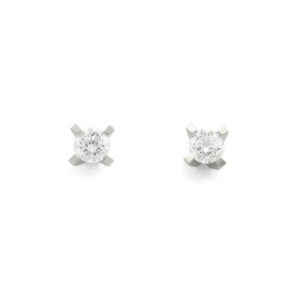 ENSTENSØREDOBBER HVITTGULL DIAMANT 0.60 CT TW.SI