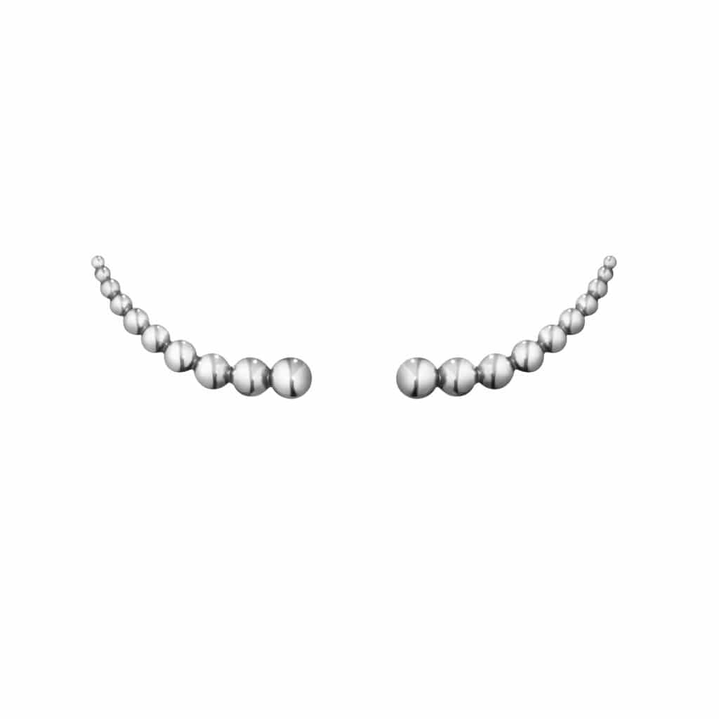 GEORG JENSEN ØREDBBER MOONLIGHT GRAPES SØLV