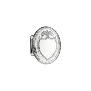 Nordmøre monogram beltespenne oksidert